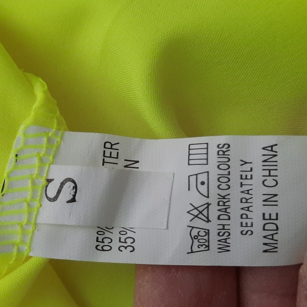 No Brand Fluorescent Green Loose Baby Make Money Not Friends Shirt Dress Size S - Picture 7 of 8